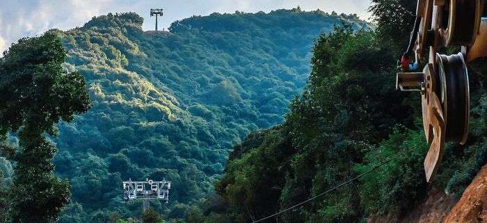 Chandragiri Cable Car Readying for Nepali New Year