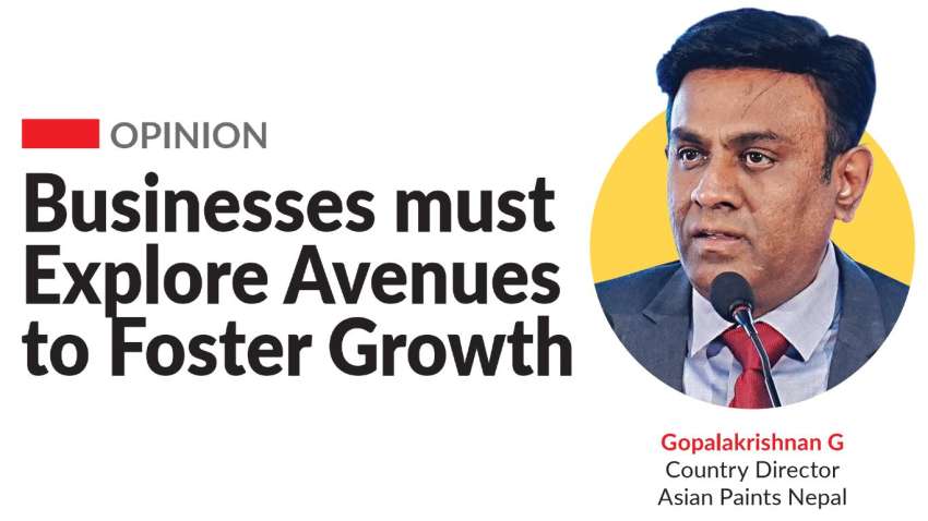 Businesses must Explore Avenues to Foster Growth : Opinion : 8th Newbiz Business Conclave And Awards