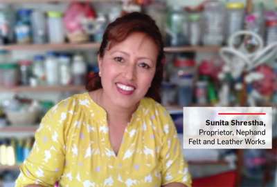 SUNITA SHRESTHA : Weaving a Tapestry of Women Empowerment