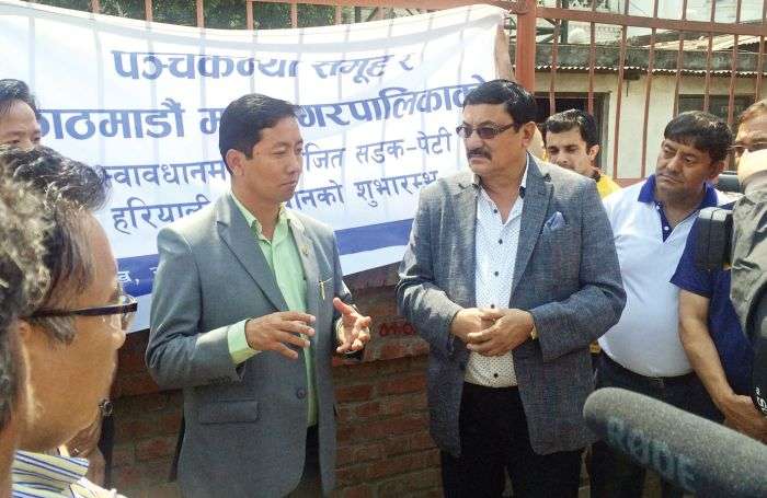 Panchakanya Group’s Initiative to make Footpaths Greener