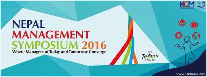 “Nepal Management Symposium” From Friday