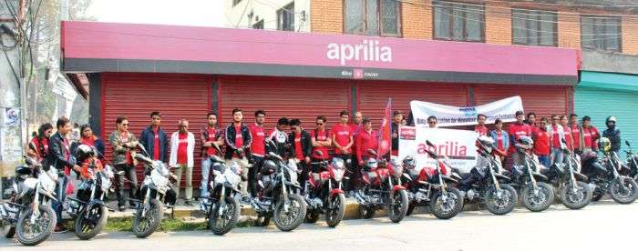 Aprilia Owner's Ride Concluded with Motorcycle Gymkhana