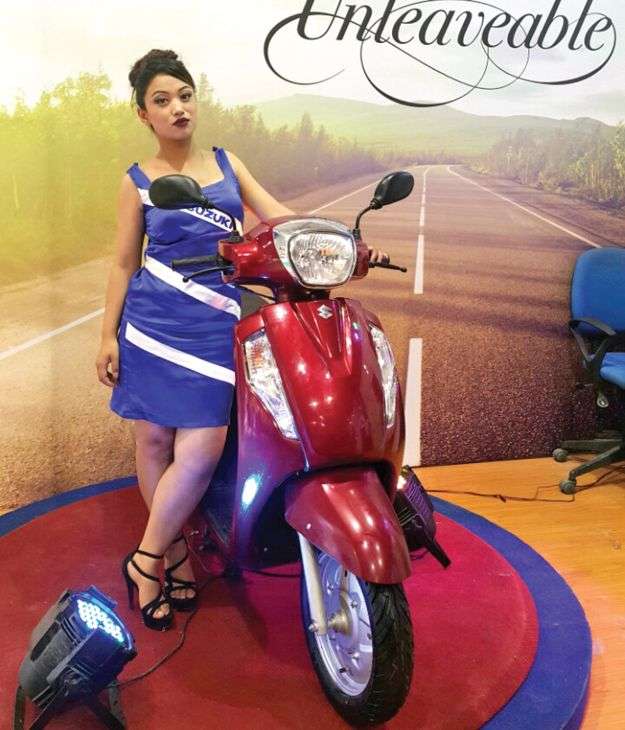 Suzuki Access Scooter in Nepal