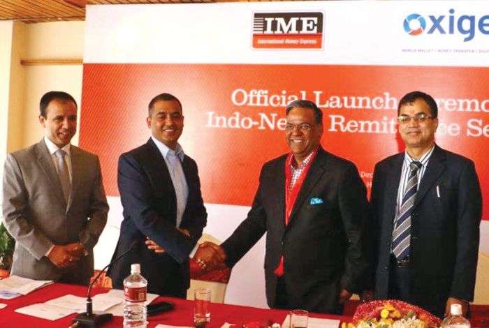 Remit Agreement between IME and Oxygen India