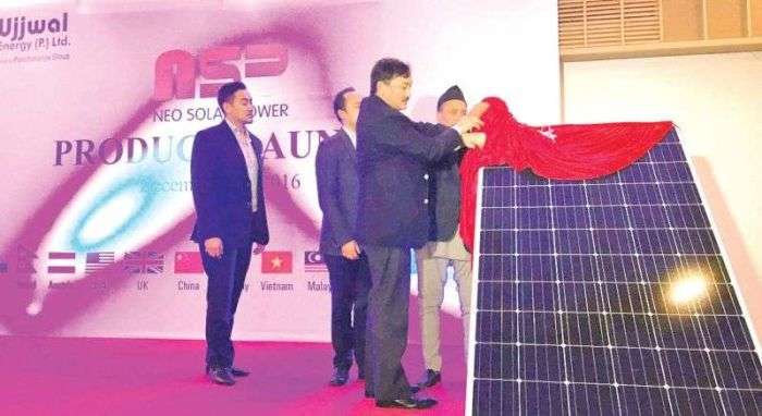 Panchakanya's Solar Panel