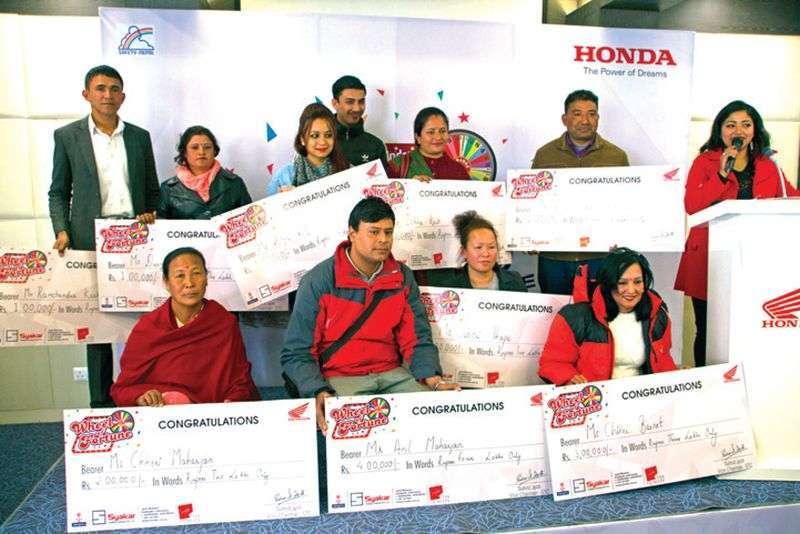 Honda Announces Winners of Festive Scheme