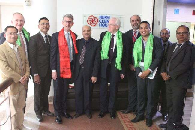 UK Delegate visits Nepal Clearing House