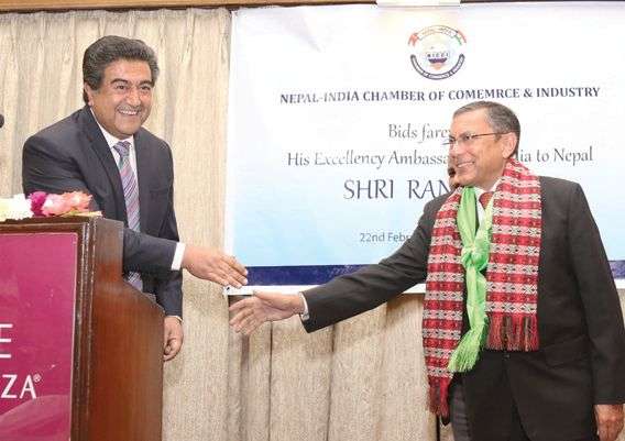 Nepal-India Chamber of Commerce & Industry Organized a Farewell Program to Indian Ambassador