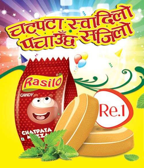 Dipak Raj Giri as Brand Ambassador of Rasilo Candy