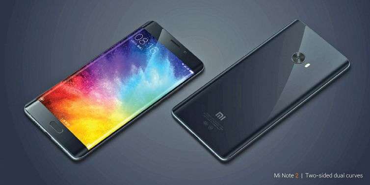 Xiaomi Mi Note 2 in the Market