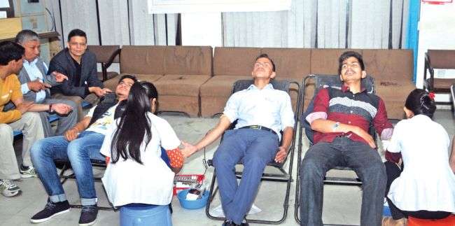 Kumari Bank’s Blood Donation Program on Anniversary