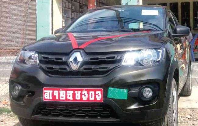 Kwid Rolls out in Dang Market