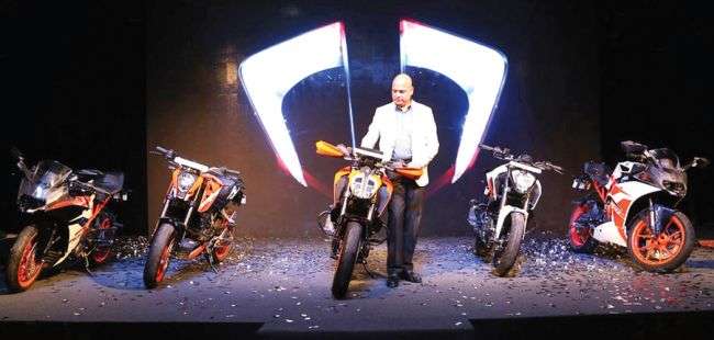 KTM Rolls Out New Model Bikes