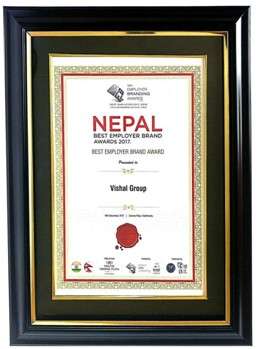 VG Receives ‘Nepal’s Best Employer Brand Awards 2017’