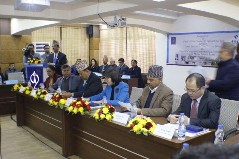 Nepal-China Fiber Link Inaugurated