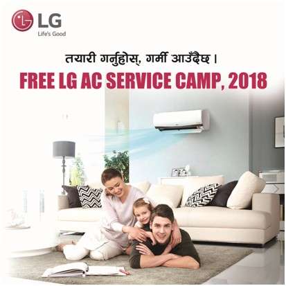 LG’s Free AC Service Camp