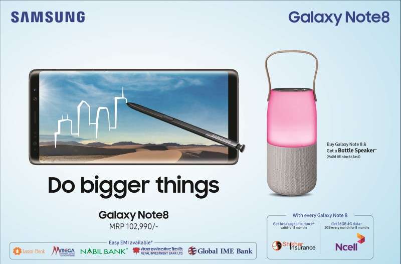 Samsung Annunces ‘Bundling Offer’ on Note8