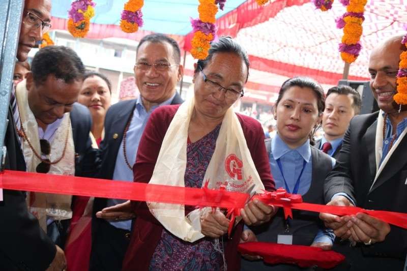 Om Development Bank operates branches at Kawasoti and Bardaghat
