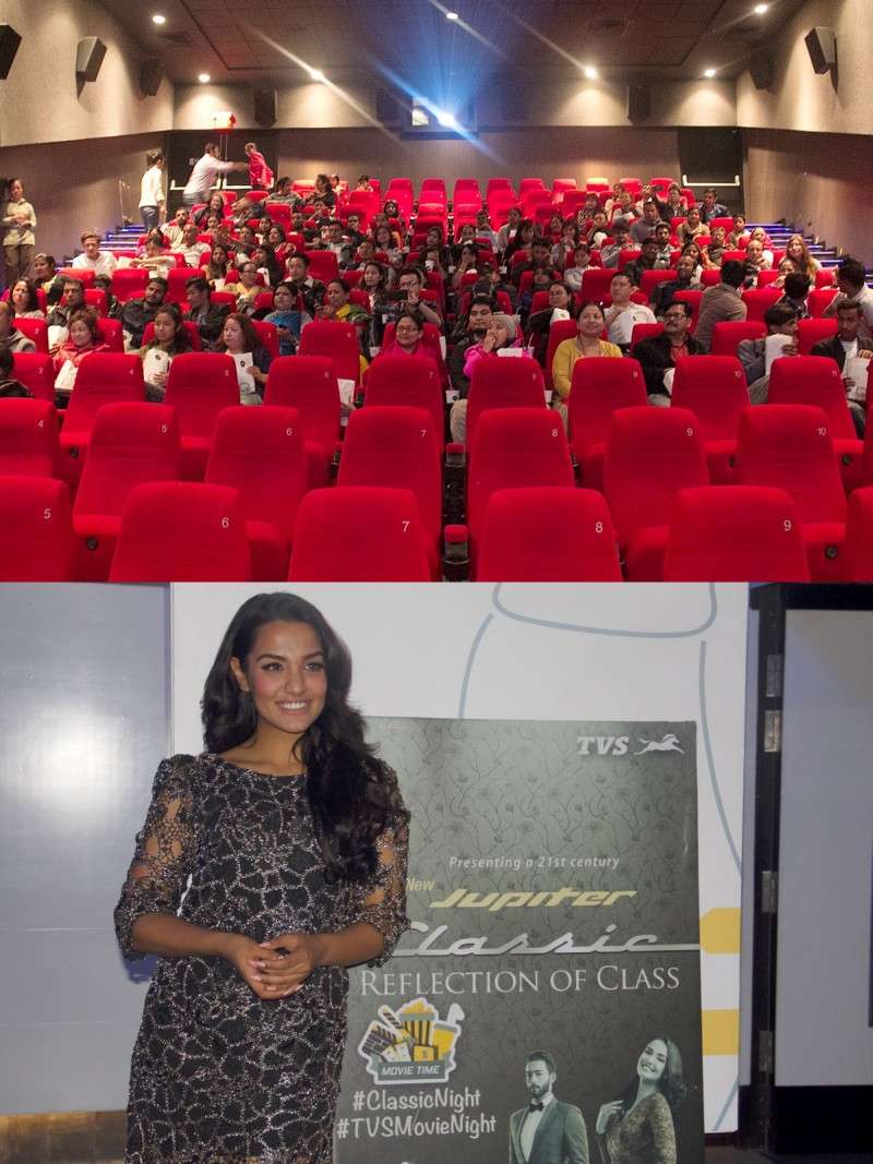 TVS customers get a chance to watch movie with Priyanka Karki