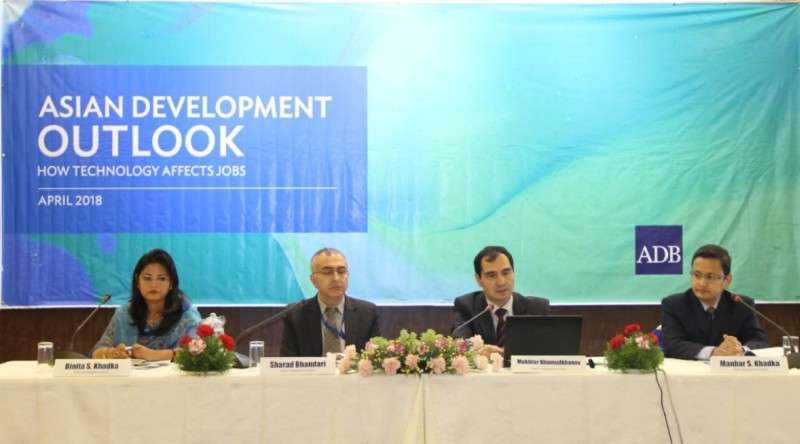 ADB Projects 4.9 Percent Growth Rate of Nepal
