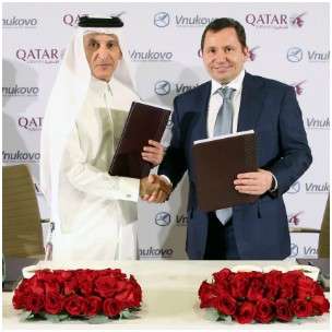Qatar Airways to Acquire 25 Percent Shares of Russian Airport