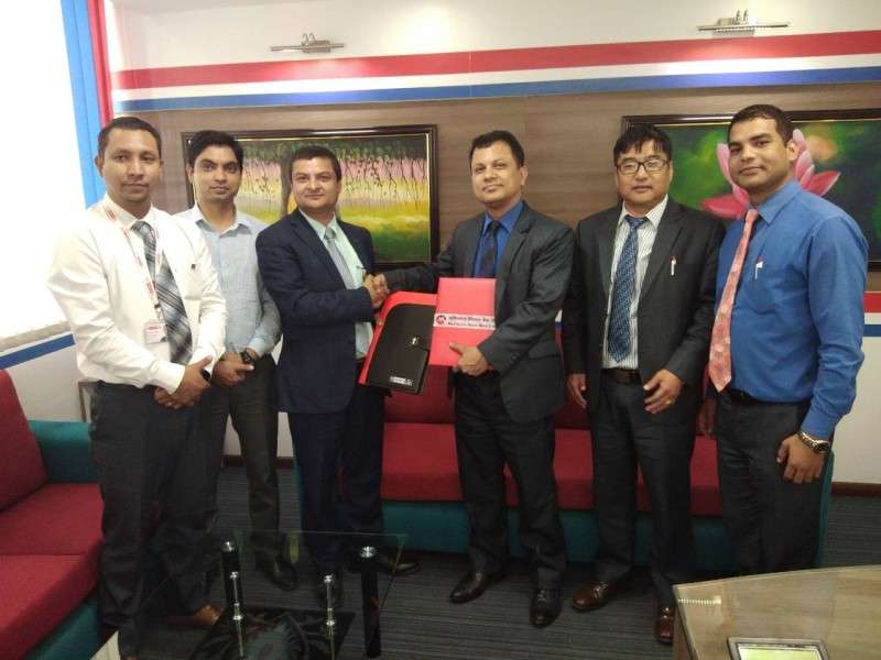 Bancassurance Agreement between Muktinath Bank and Prabhu Life Insurance