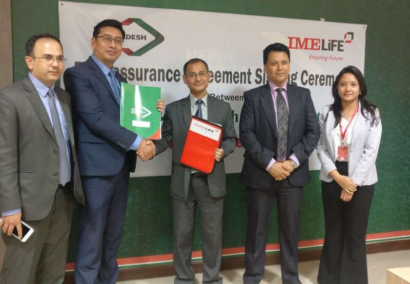 Bancassurance Agreement between NB Bank and IME Life Insurance