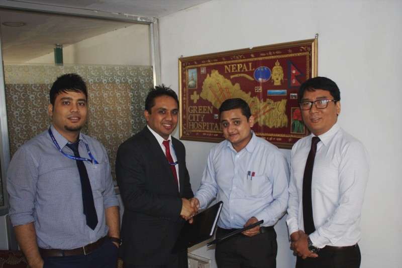 Global IME Bank, Green City Hospital sign Agreement