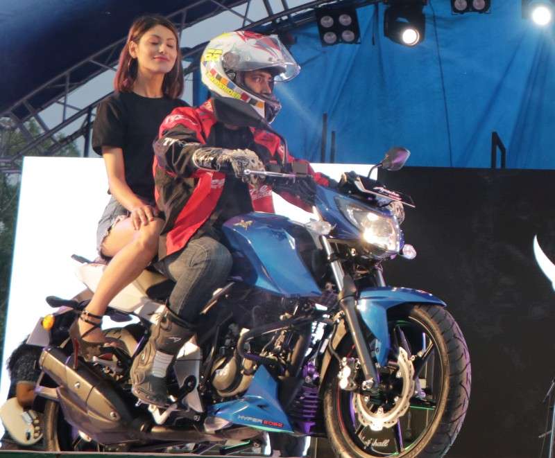 TVS Launches Apache RTR 160 4V in Nepal