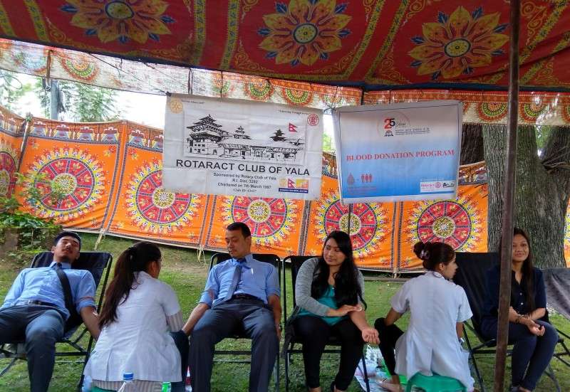 Blood Donation Camp of Himalayan General Insurance