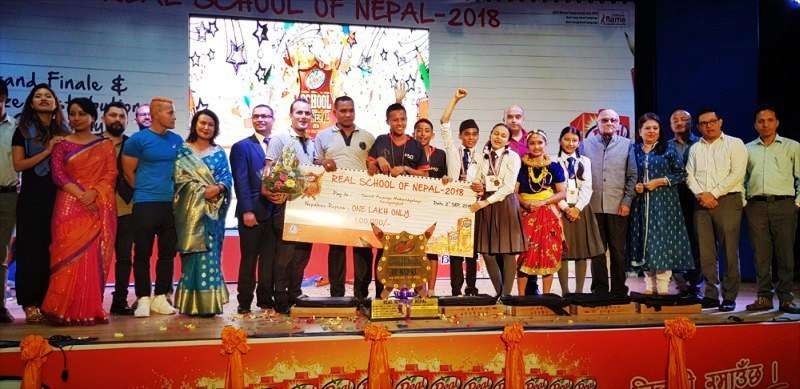 Army School Declared Winner of Real School of Nepal 2018