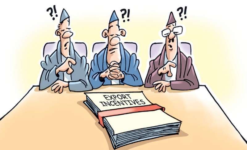 Cash Incentive on Export to Increase