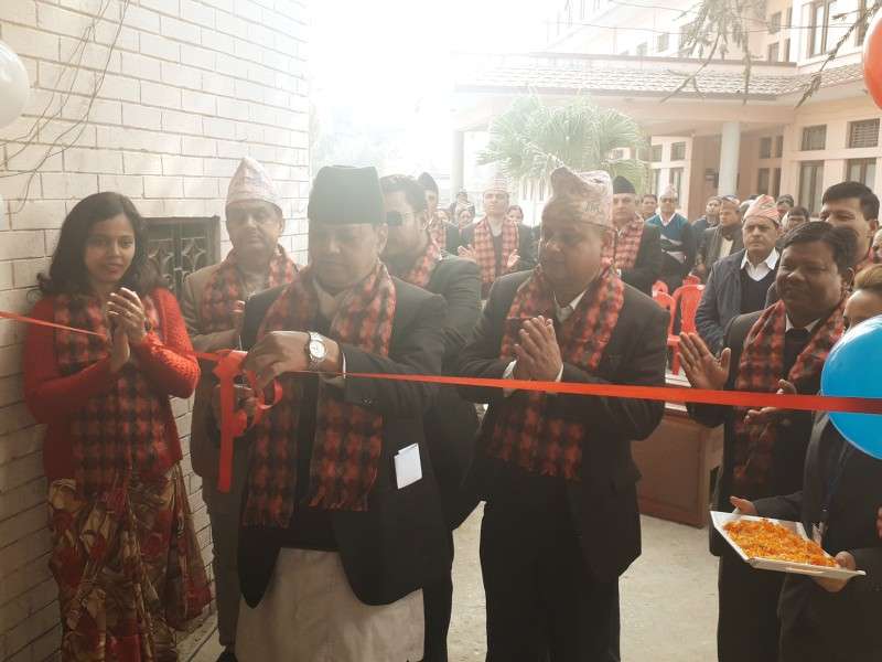 Mega Bank’s Extension Counter at Bhairahawa District Court