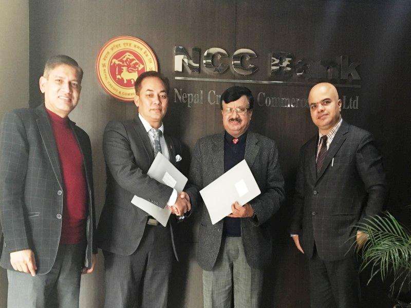 NCC Bank and Sagarmatha Insurance Sign Bancassurance Agreement