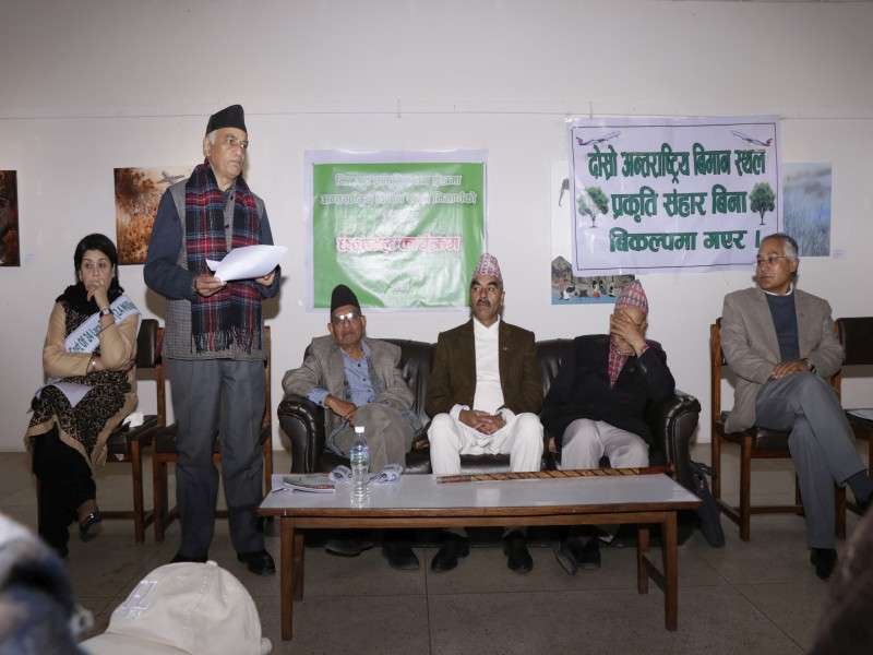 Environmental Activists Appeal Govt to Seek Alternative Site for Nijgadh Int’l Airport