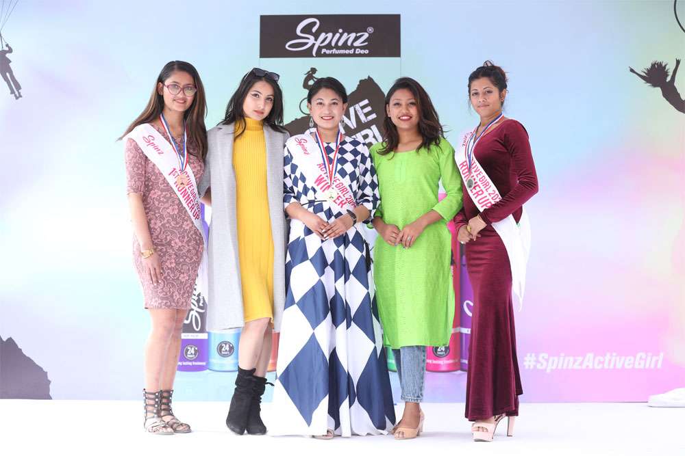 Niruta Shrestha Crowned Winner of Spinz Active Girl 2020