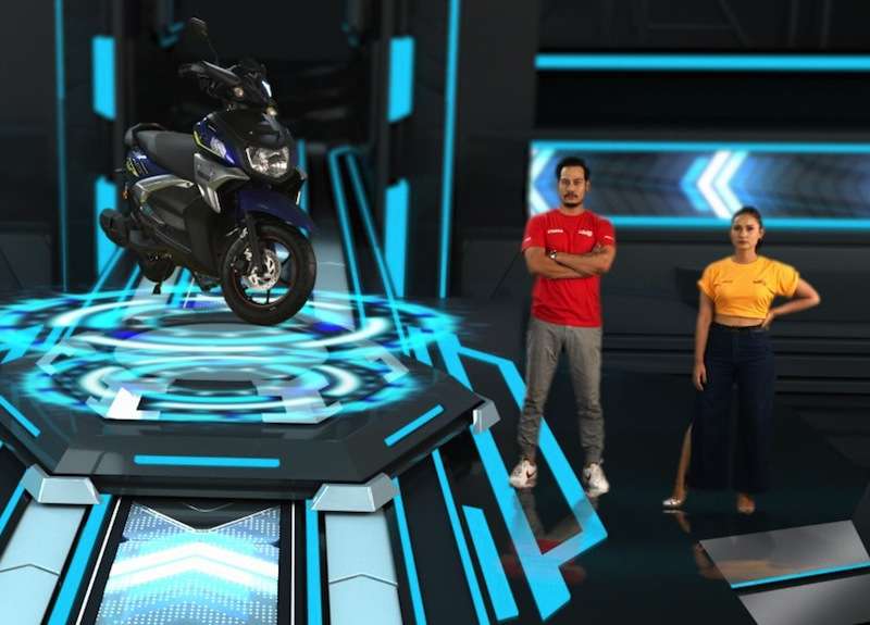 Virtual Launch of Yamaha RayZR 125FI 