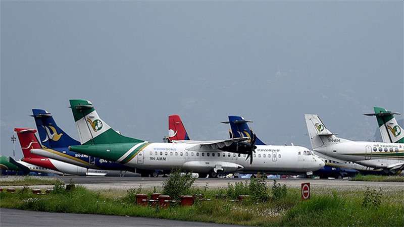 Operations of Domestic and International Flights at TIA Normal    
