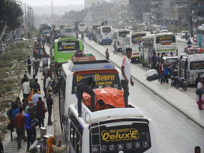 Government Restricts Vehicular Movement in Kathmandu after 8:00 pm