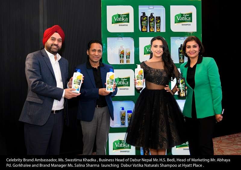 Dabur Nepal Launches Dabur Vatika Naturals Shampoo in Nepal