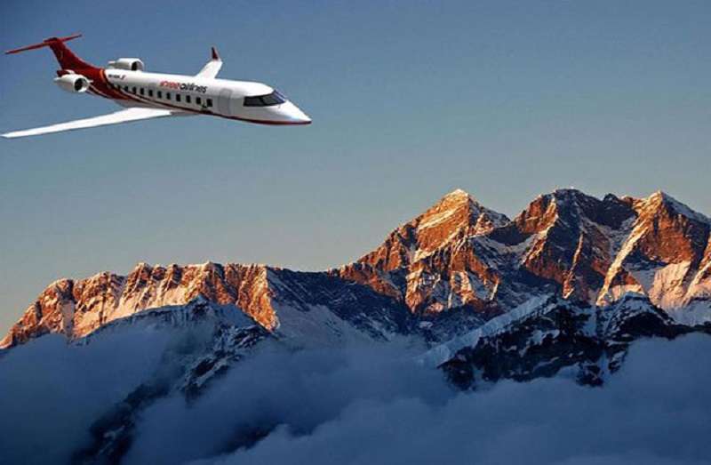 Clear Sky Attracting Tourists Towards Mountain Flights