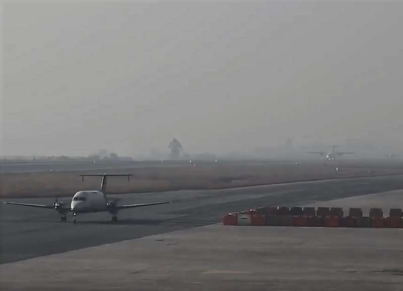 Flights Disrupted at Tribhuwan International Airport for Some Hours