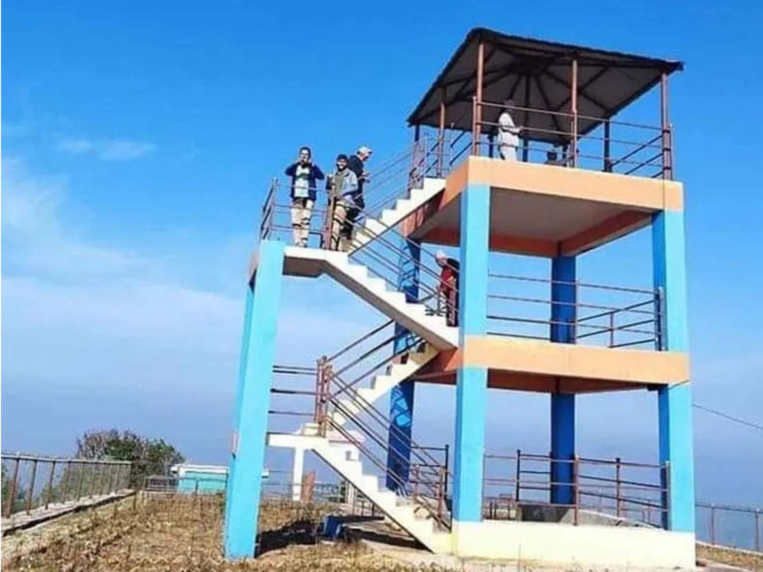 Banglachuli View Tower Attracting Domestic Tourists