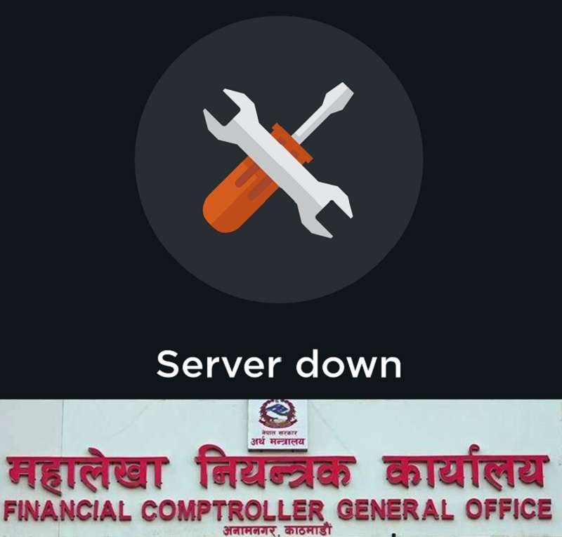 Online Revenue Collection Halted due to Server Problem