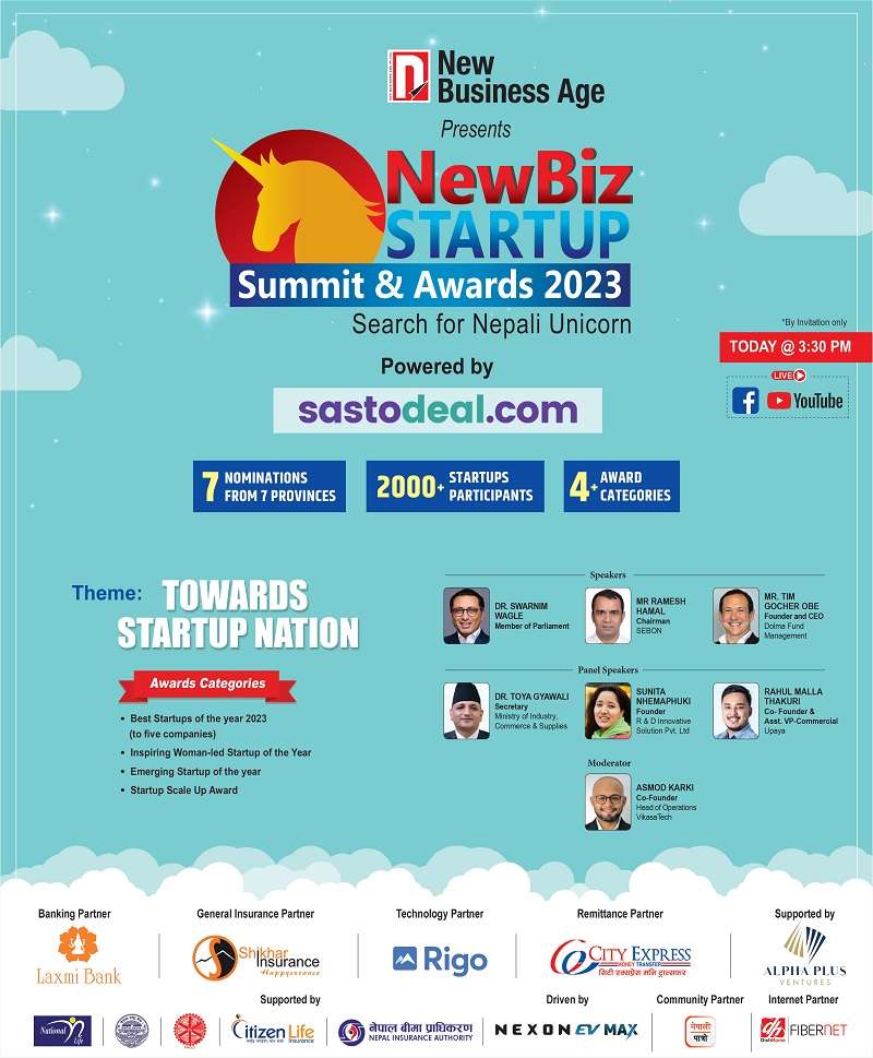 'NewBiz Startup Summit and Awards 2023’ Happening Today