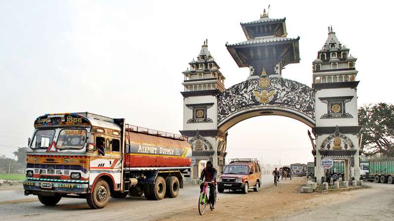 Transport Entrepreneurs of Birgunj Protest against Police High-handedness