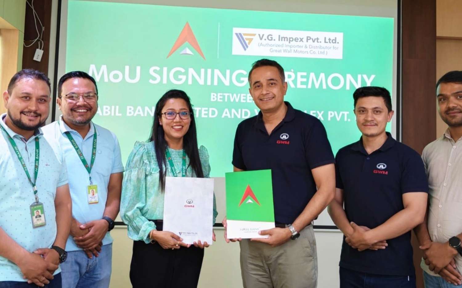 VG Impex Partners with Nabil Bank to Provide Financing for GWM Vehicles in Nepal