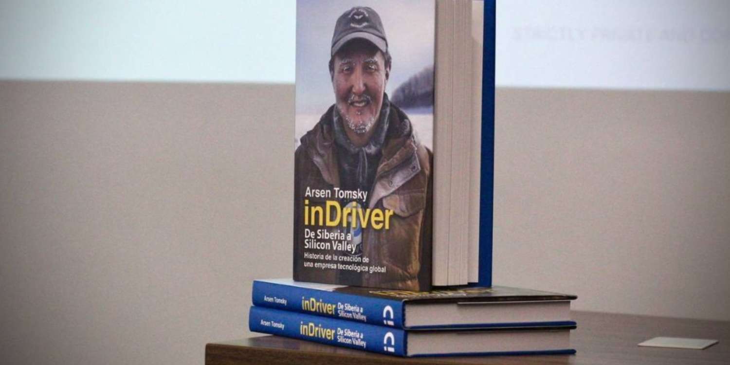 InDrive Founder Tomsky Releases his Book "inDriver: from Siberia  to Silicon Valley" in Nepali