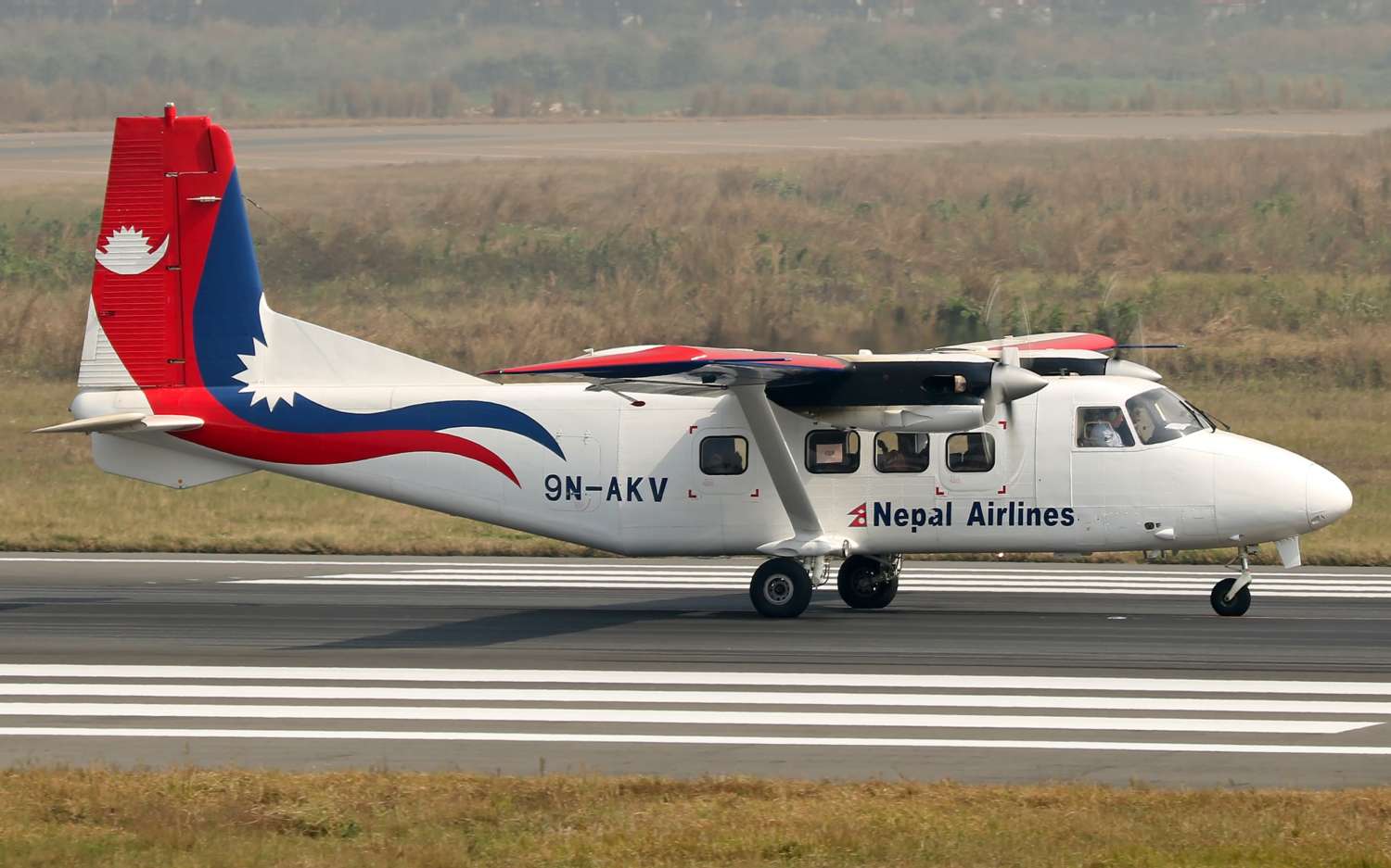 NA Aircraft Grounded at Rara Airport