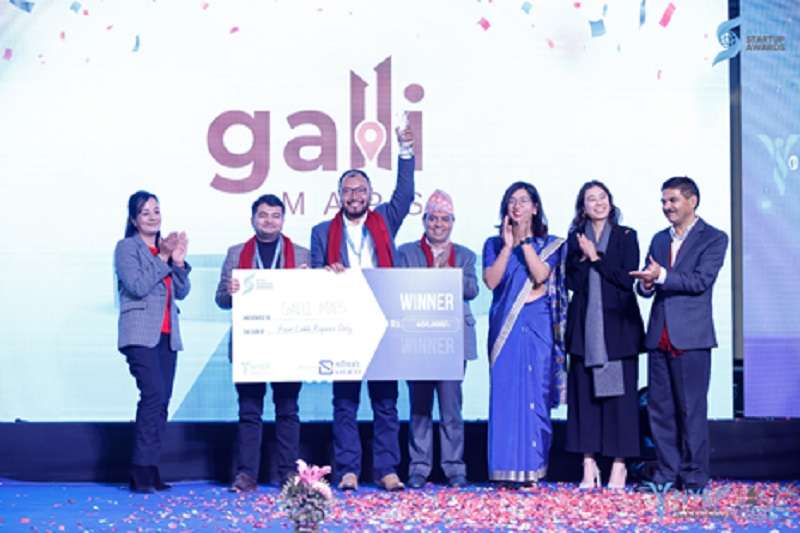 Galli Maps wins NYEF Startup Awards